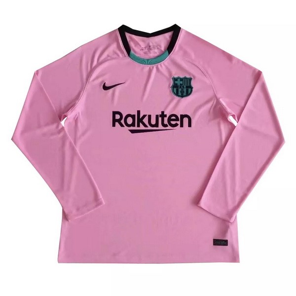 Tailandia Camiseta Barcelona 3ª ML 2020/21 Rosa